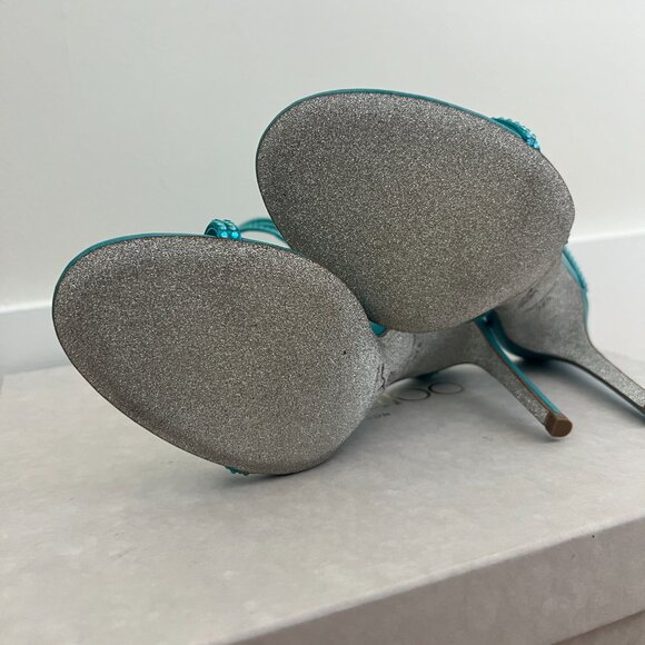 NWOB Rene Caovilla Cleo Ocean - Picture 5 of 6